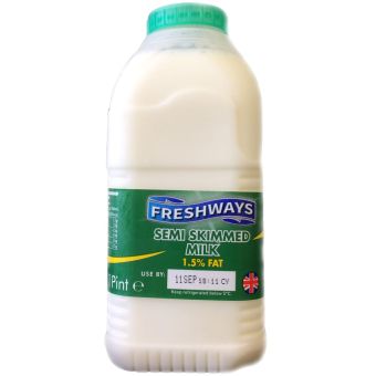 Freshways Semi Skimmed Milk-1x3L03